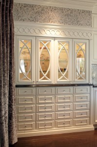 Milky white MDF doors