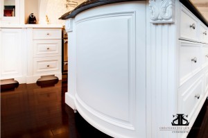 porte pour armoire courbe